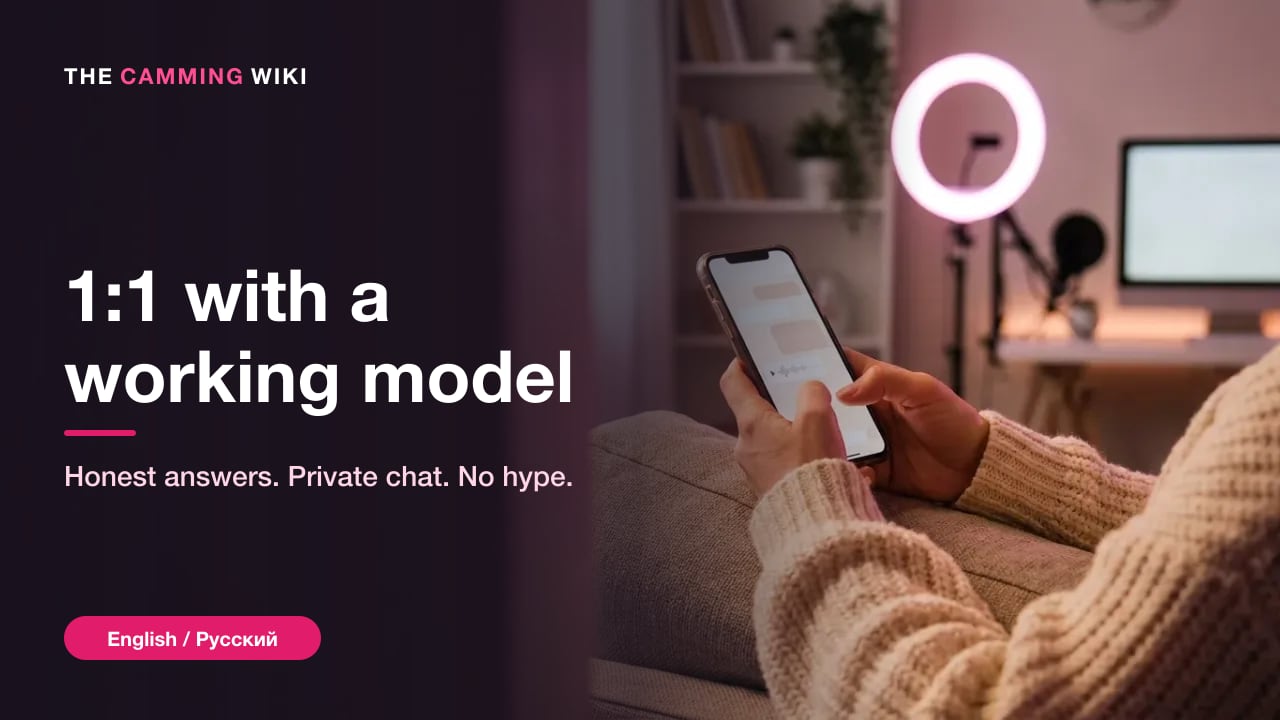 1:1 Consultation With a Working Cam Model